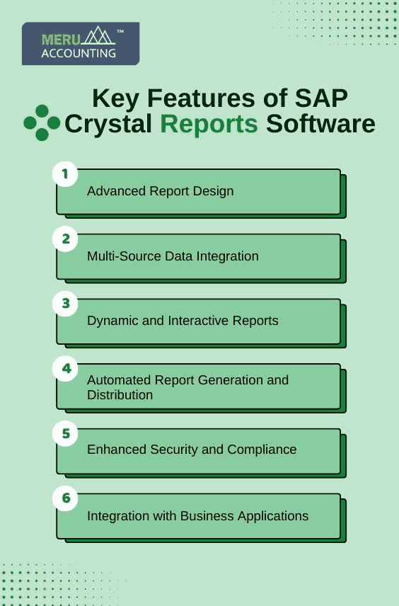 Key Features of SAP Crystal Reports Software